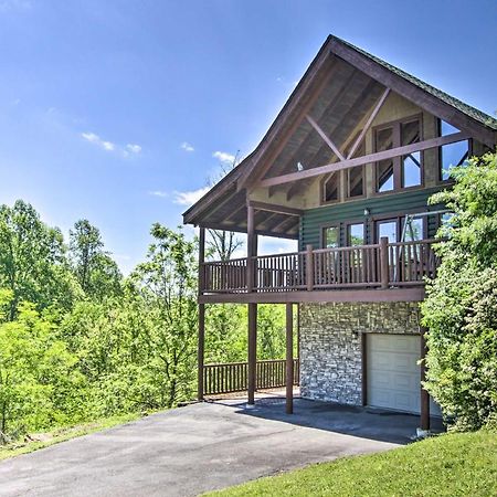 Idyllic Sevierville Cabin Deck And Smoky Mtn View! エクステリア 写真