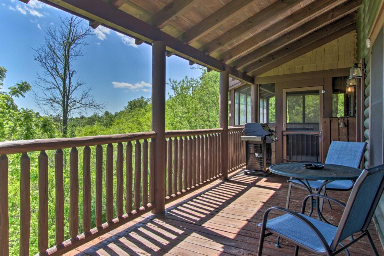 Idyllic Sevierville Cabin Deck And Smoky Mtn View! エクステリア 写真